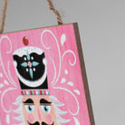 Shop For 12" Wooden Sign: Nutcracker Pink at Michelle's aDOORable Creations
