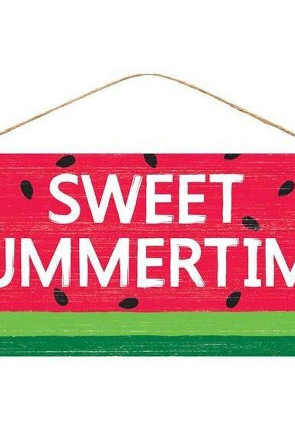 Shop For 12" Wooden Sign: Sweet Summertime/Watermelon at Michelle's aDOORable Creations