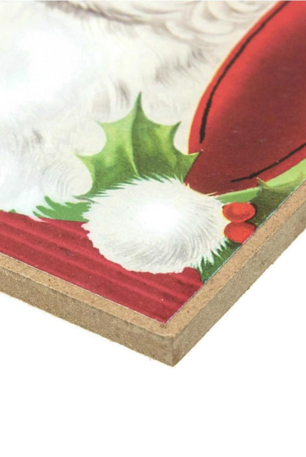 Shop For 12" Wooden Sign: Vintage Santa Ho Ho Ho at Michelle's aDOORable Creations