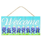 Shop For 12" Wooden Sign: Welcome Bluebonnets at Michelle's aDOORable Creations