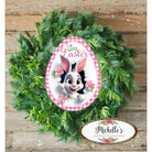 Shop For 12in Waterproof Sign: Happy Easter Bunny Egg at Michelle's aDOORable Creations
