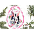 Shop For 12in Waterproof Sign: Happy Easter Bunny Egg at Michelle's aDOORable Creations