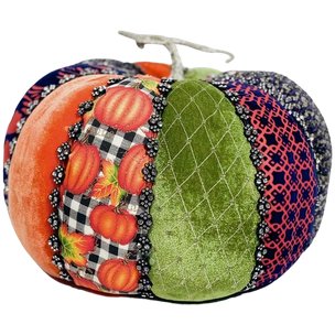 Shop For 13" Designer Autumn Pumpkin: Multi at Michelle's aDOORable Creations
