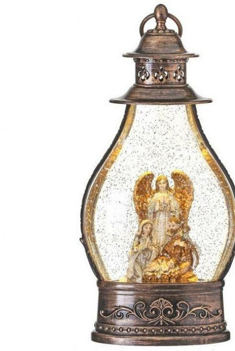 Shop For 13" LED Nativity Lantern Water Globe at Michelle's aDOORable Creations