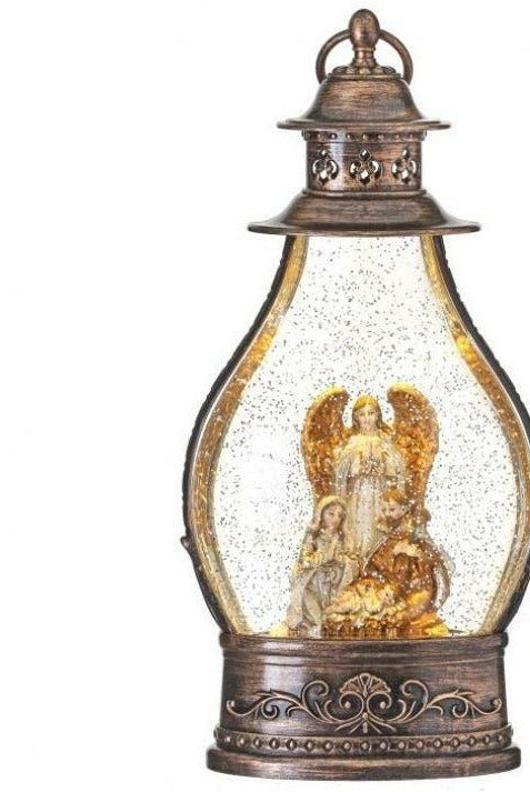 Shop For 13" LED Nativity Lantern Water Globe at Michelle's aDOORable Creations