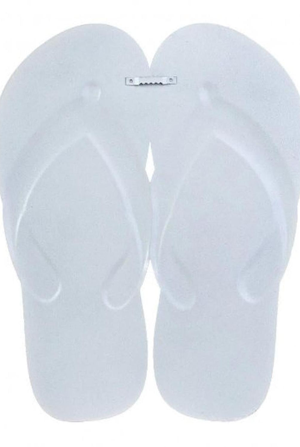 13" Metal Embossed Flip Flops: Lemon Black