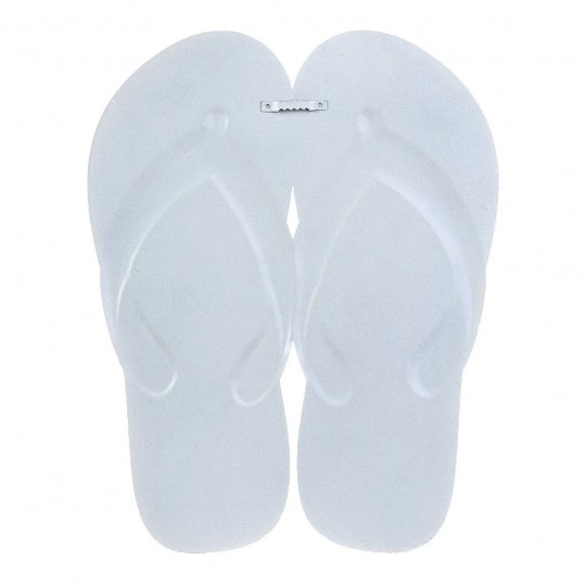 Shop For 13" Metal Embossed Flip Flops: Lemon at Michelle's aDOORable Creations
