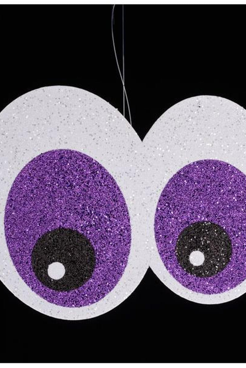 Shop For 14" Glitter Eyeballs Ornament Hanger: Purple at Michelle's aDOORable Creations