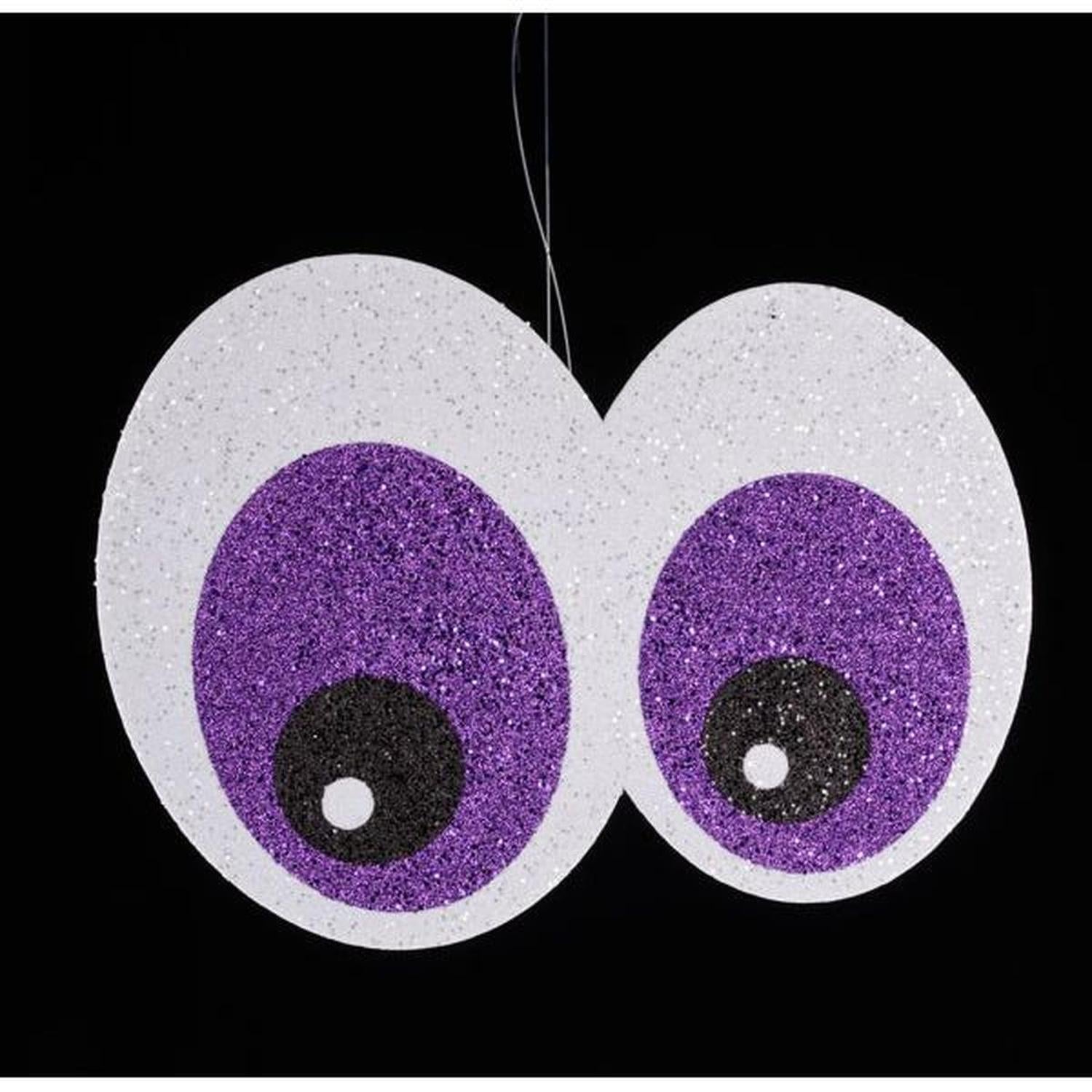 Shop For 14" Glitter Eyeballs Ornament Hanger: Purple at Michelle's aDOORable Creations