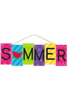 14" Wooden Sign: Summer - Michelle's aDOORable Creations - Wooden/Metal Signs