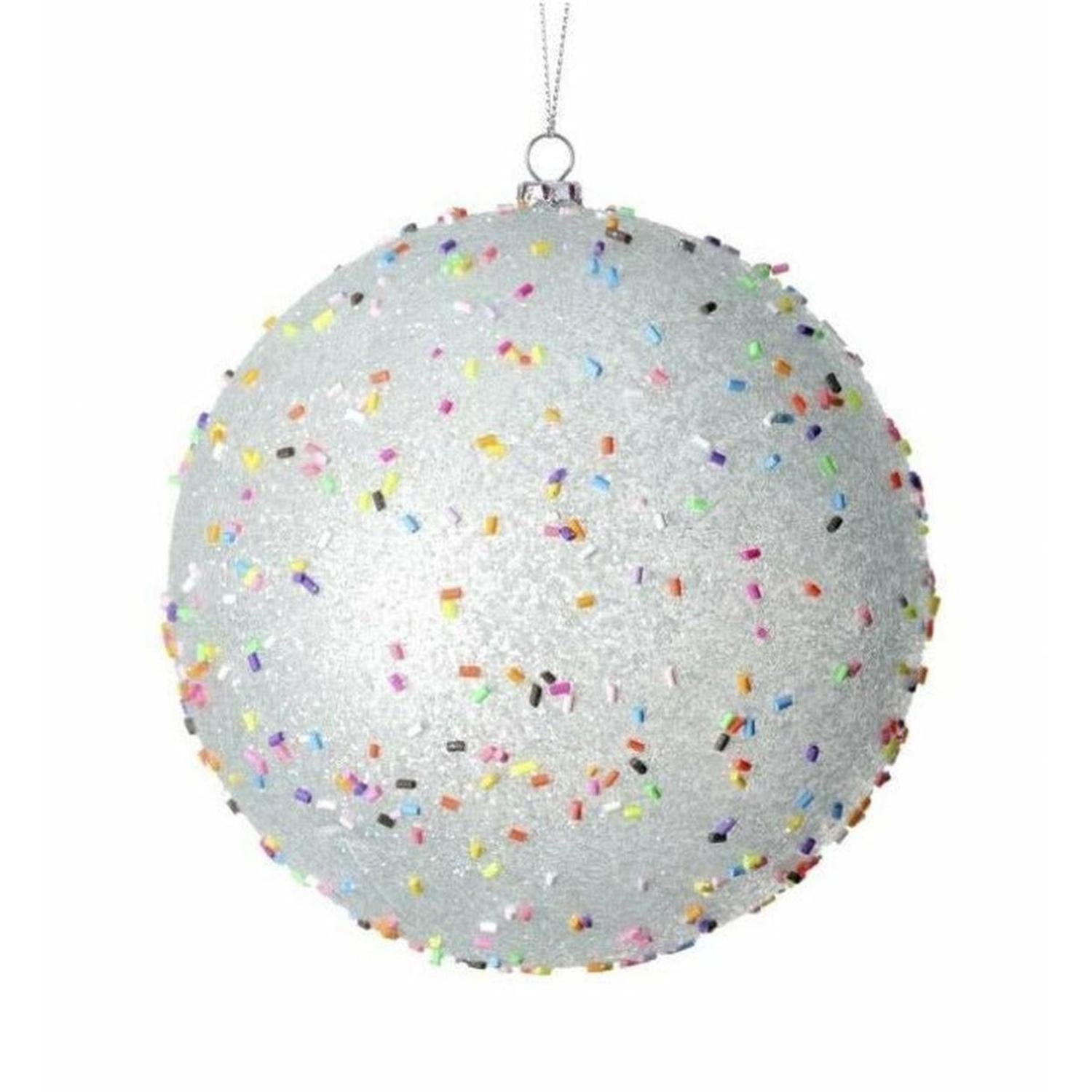 Shop For 140MM Candy Sprinkle Balls Ornaments: Blue (Set of 2) at Michelle's aDOORable Creations