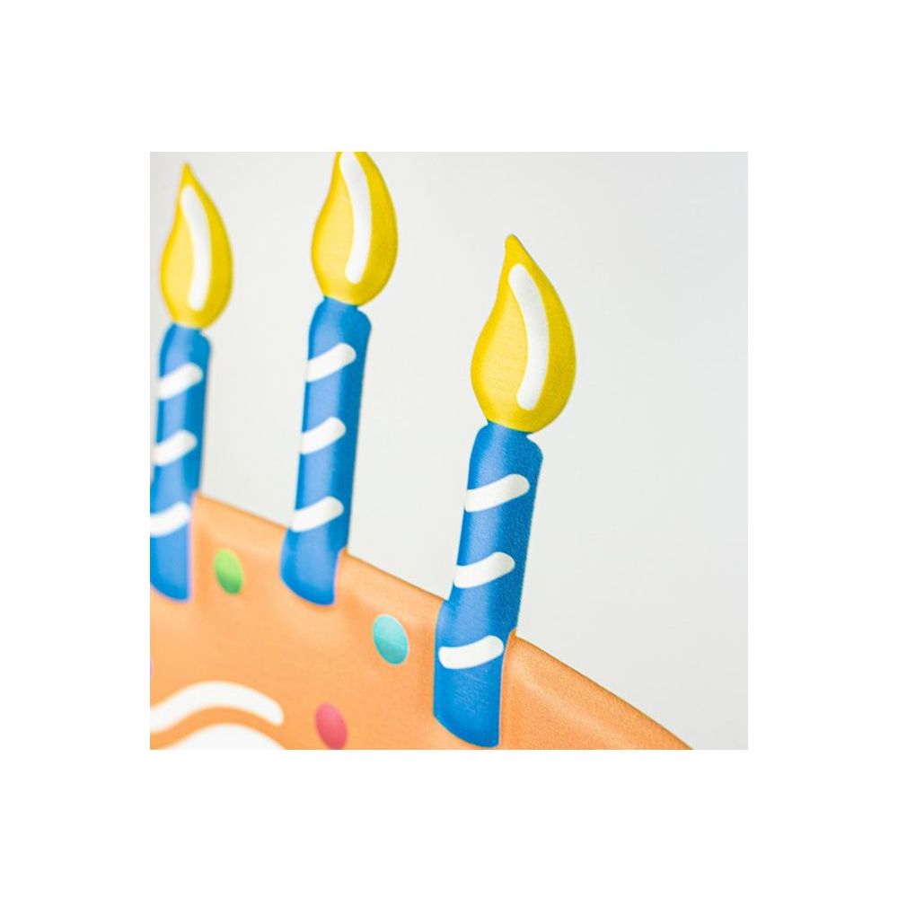 Shop For 14.5" Metal Sign: Birthday Day Cake at Michelle's aDOORable Creations