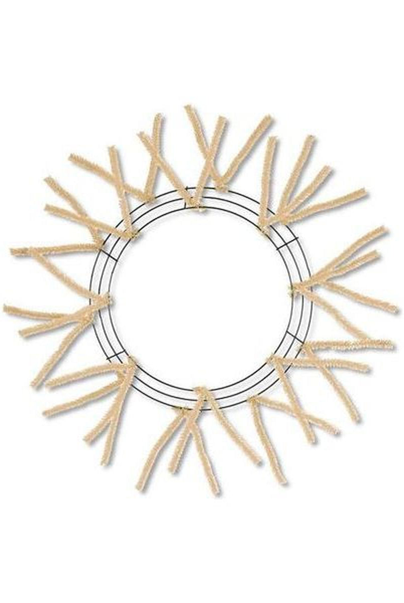 Shop For 15 - 24" Pencil Work Wreath Form: Burlap at Michelle's aDOORable Creations
