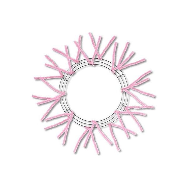 Shop For 15 - 24" Pencil Work Wreath Form: Pink at Michelle's aDOORable Creations