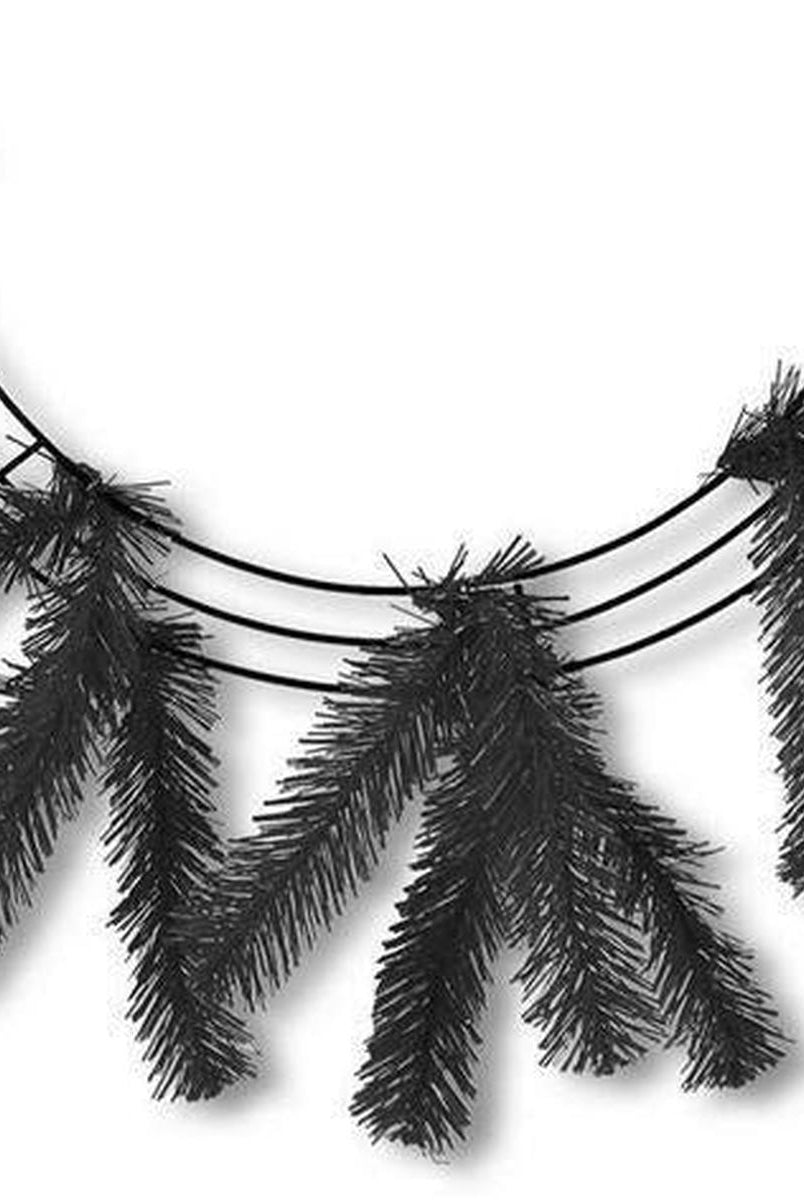 Shop For 15 - 24" Tinsel Work Wreath Form: Black at Michelle's aDOORable Creations