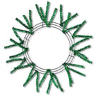 Shop For 15 - 24" Tinsel Work Wreath Form: Emerald Green at Michelle's aDOORable Creations