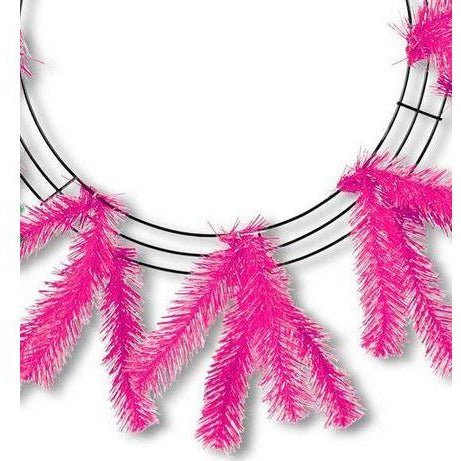 Shop For 15 - 24" Work Wreath Form: Hot Pink at Michelle's aDOORable Creations