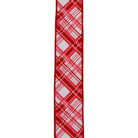 Shop For 1.5" Diagonal Dash Plaid: Pink/Red (10 Yard) at Michelle's aDOORable Creations