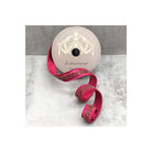 Shop For 1.5" Metallic Dupion Duchess Jewel Ribbon: Hot Pink (10 Yards) at Michelle's aDOORable Creations