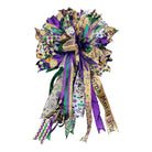 Shop For 1.5" Multi Glitter Dots Ribbon: Mardi Gras (10 Yards) at Michelle's aDOORable Creations