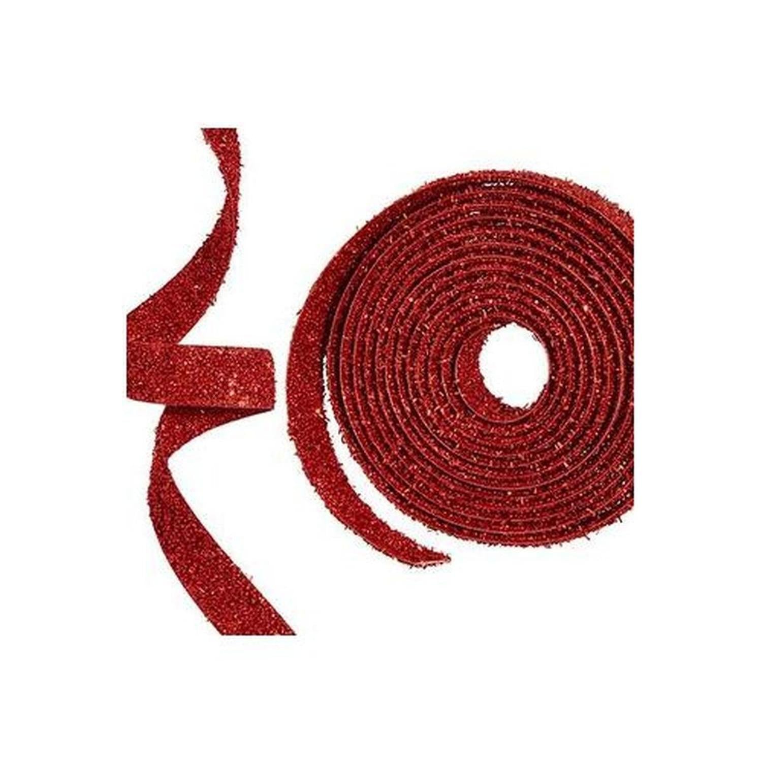 15' Red Beaded Garland