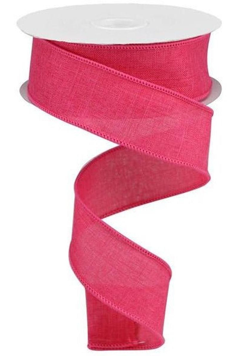 Shop For 1.5" Royal Burlap Ribbon: Hot Pink (10 Yards) at Michelle's aDOORable Creations