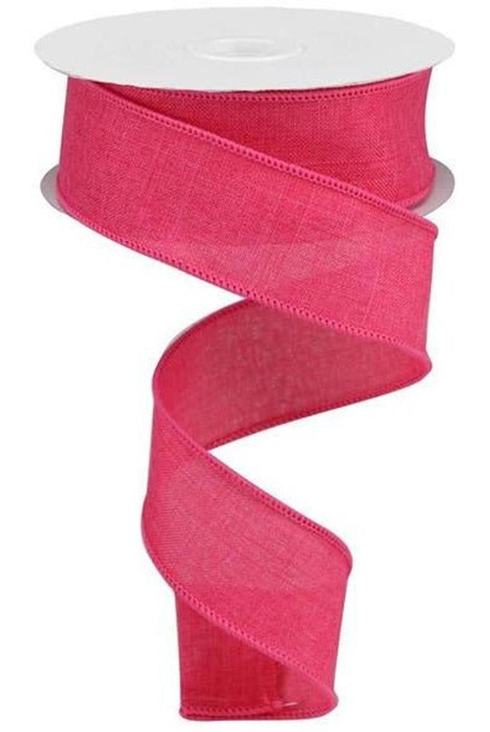 1.5" Royal Burlap Ribbon: Hot Pink (10 Yards)
