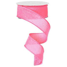 Shop For 1.5" Royal Burlap Ribbon: Pink (10 Yards) at Michelle's aDOORable Creations