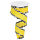 Shop For 1.5" Royal Burlap Thin Stripe Ribbon: Sun Yellow (10 Yards) at Michelle's aDOORable Creations