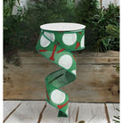 Shop For 1.5" Royal Canvas Golf Balls & Tee Ribbon: Emerald Green (10 Yards) at Michelle's aDOORable Creations