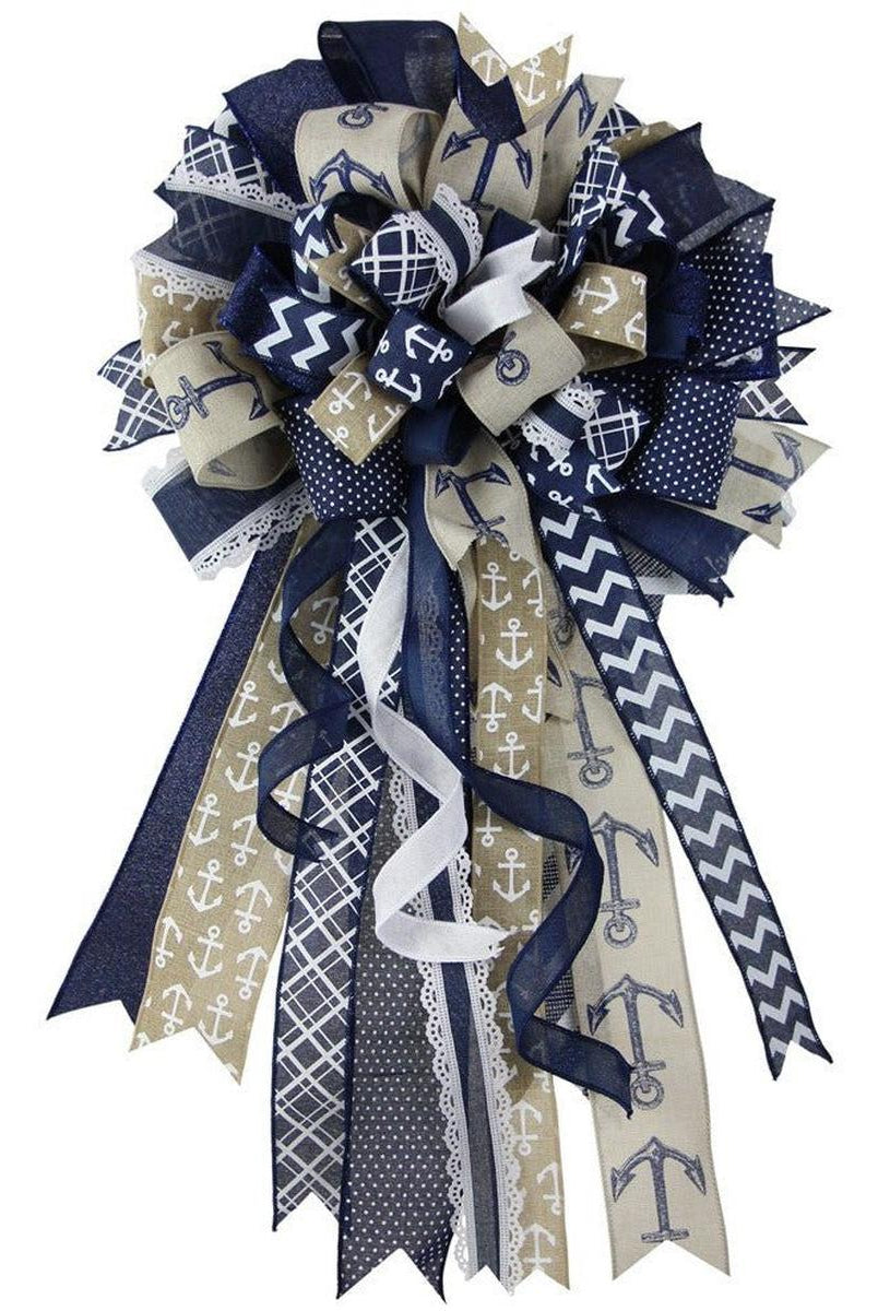 Shop For 1.5" Royal Canvas Ribbon: Navy Blue (10 Yards) at Michelle's aDOORable Creations