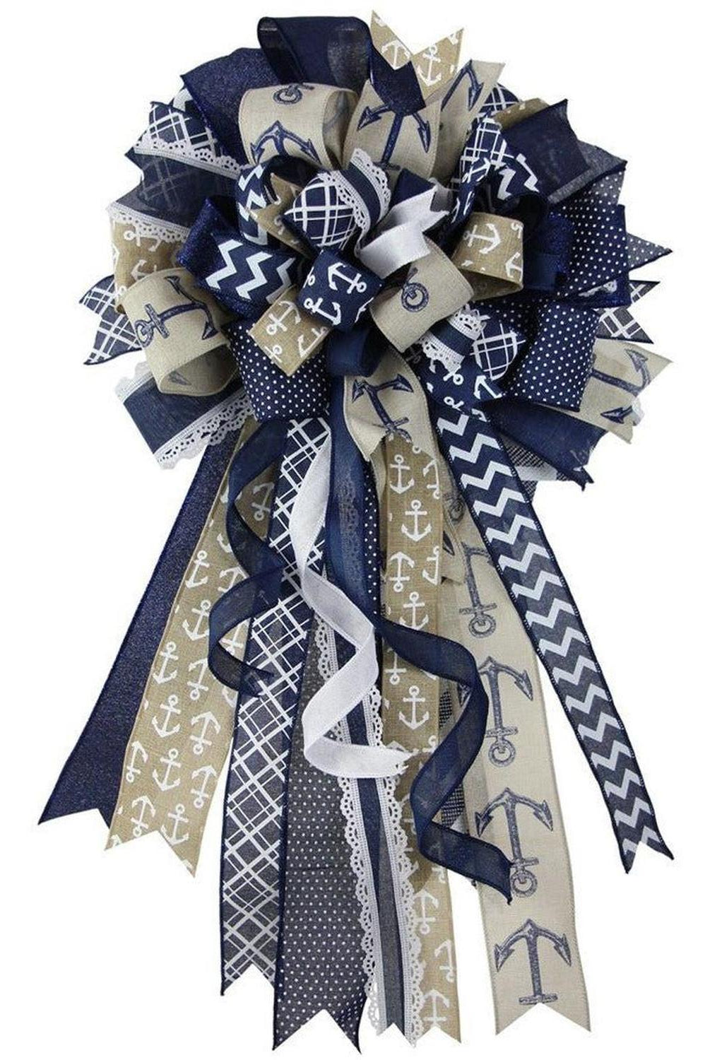 Shop For 1.5" Royal Canvas Ribbon: Navy Blue (10 Yards) at Michelle's aDOORable Creations