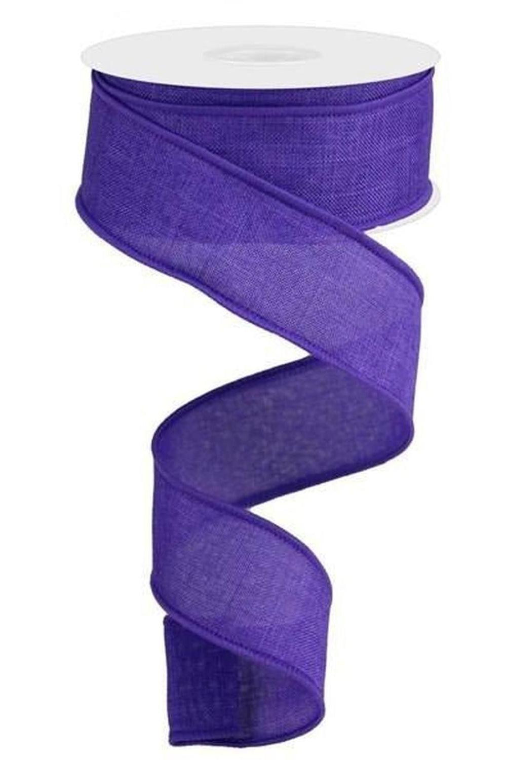 Shop For 1.5" Royal Canvas Ribbon: New Purple (10 Yards) at Michelle's aDOORable Creations
