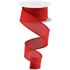 Shop For 1.5" Royal Canvas Ribbon: Red (10 Yards) at Michelle's aDOORable Creations