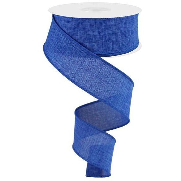 Shop For 1.5" Royal Canvas Ribbon: Royal Blue (10 Yards) at Michelle's aDOORable Creations