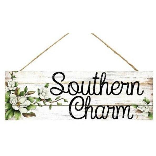 Shop For 15" Wood Sign: Southern Charm at Michelle's aDOORable Creations