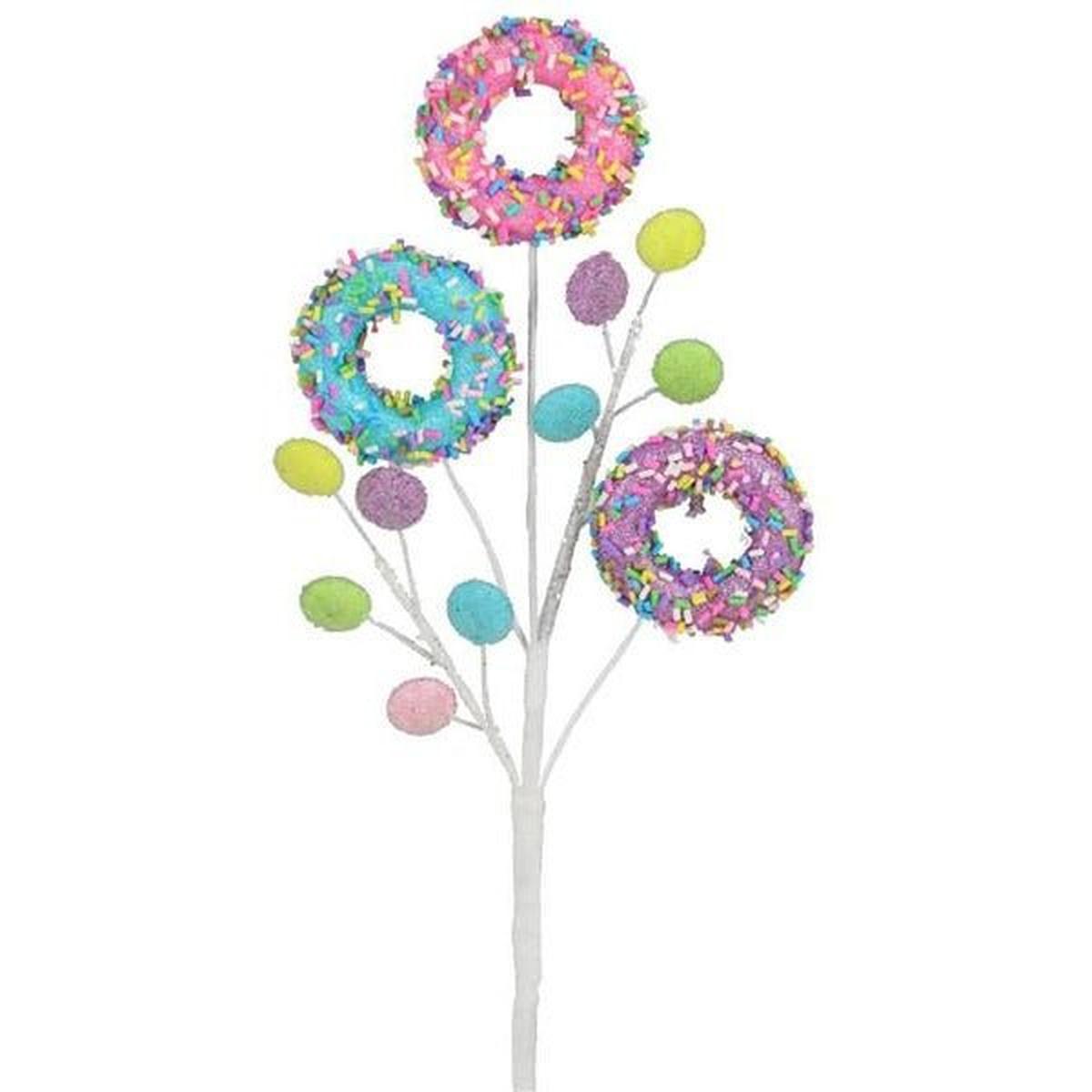 Shop For 16" Glitter Sprinkles Candy Pick at Michelle's aDOORable Creations