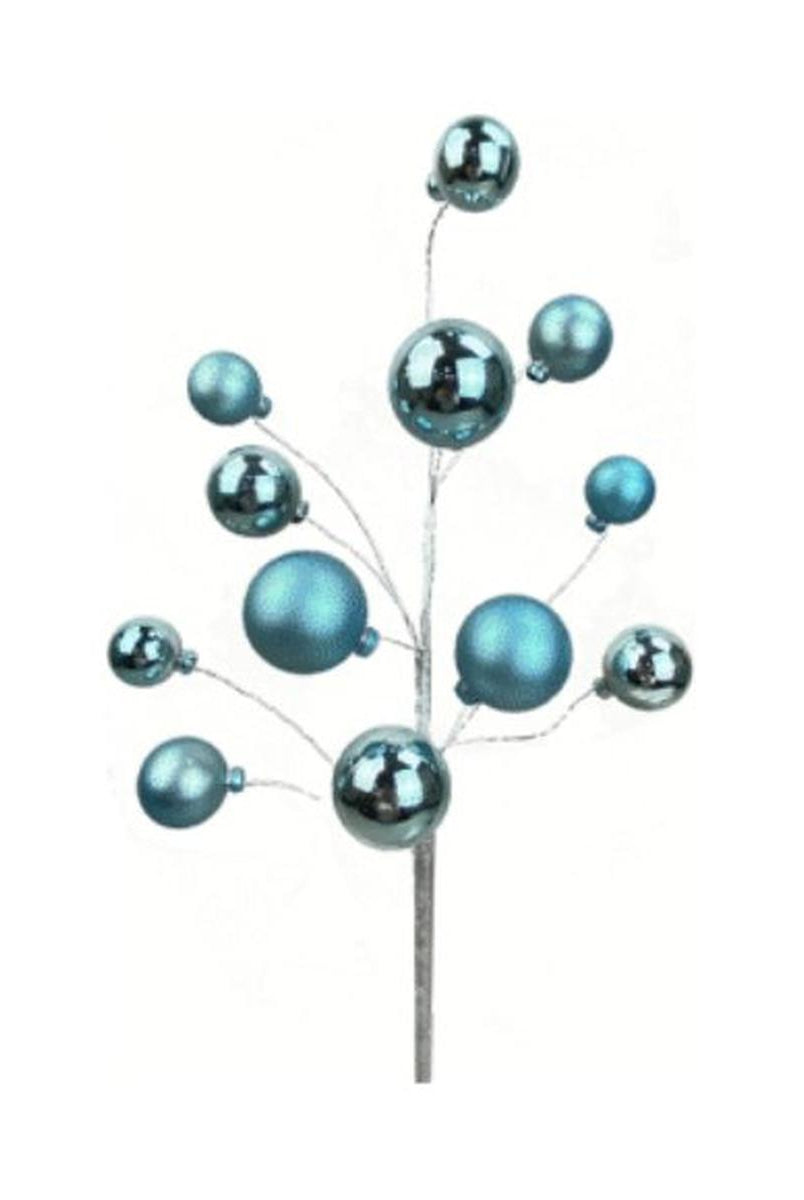 Shop For 16" Ornament Ball Pick: Blue at Michelle's aDOORable Creations