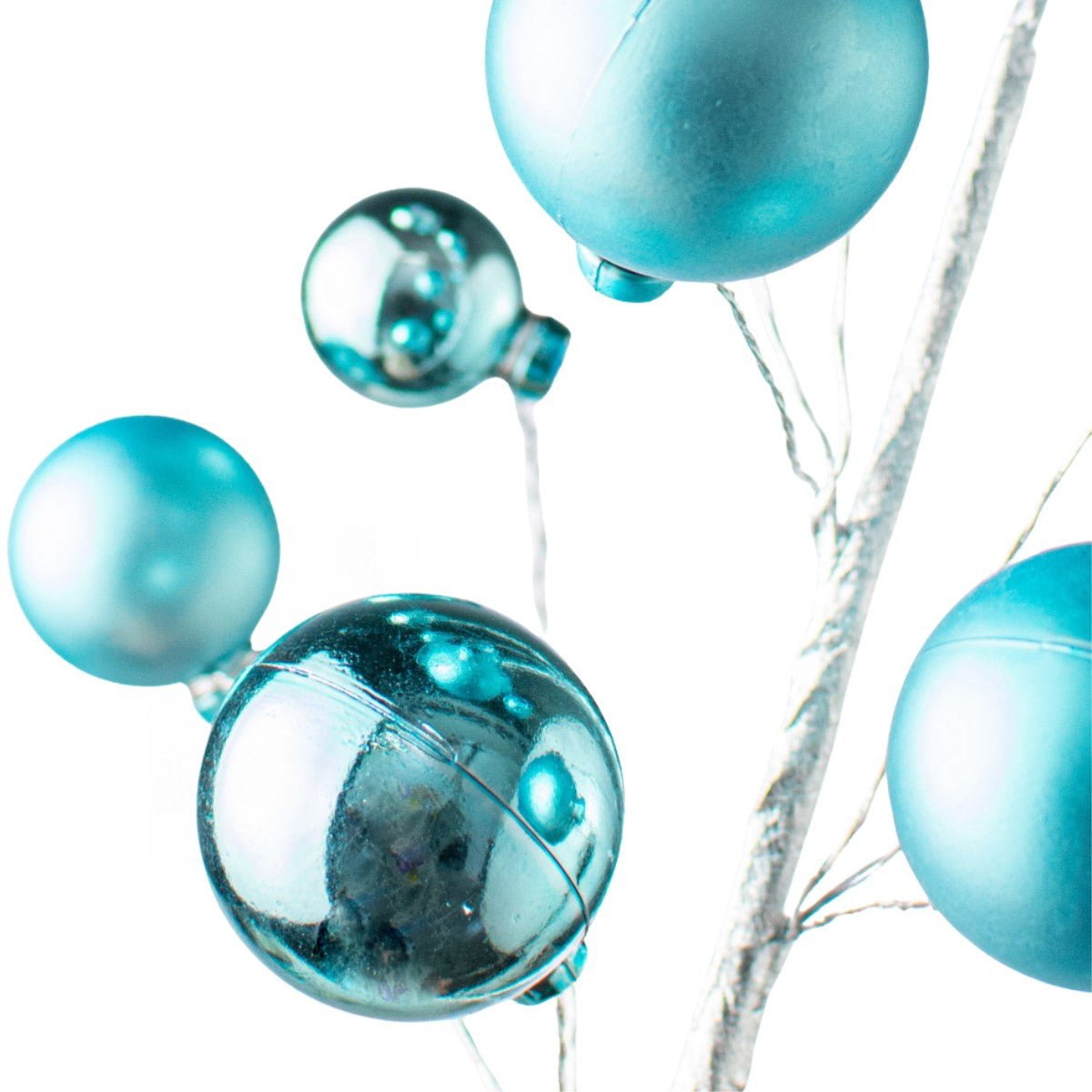 Shop For 16" Ornament Ball Pick: Blue at Michelle's aDOORable Creations