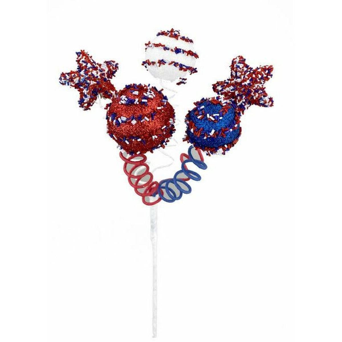 Shop For 16" Patriotic Cake Pop Spray at Michelle's aDOORable Creations