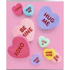 Shop For 180 Degrees 12" Flocked Conversation Hearts (Assorted) at Michelle's aDOORable Creations