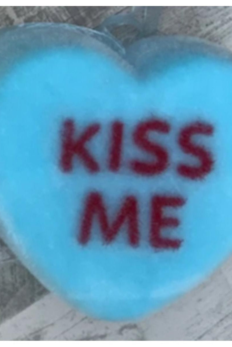 Shop For 180 Degrees 6" Flocked Conversation Hearts (Assorted) at Michelle's aDOORable Creations