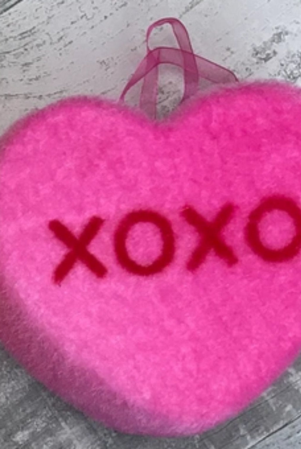 Shop For 180 Degrees 6" Flocked Conversation Hearts (Assorted) at Michelle's aDOORable Creations