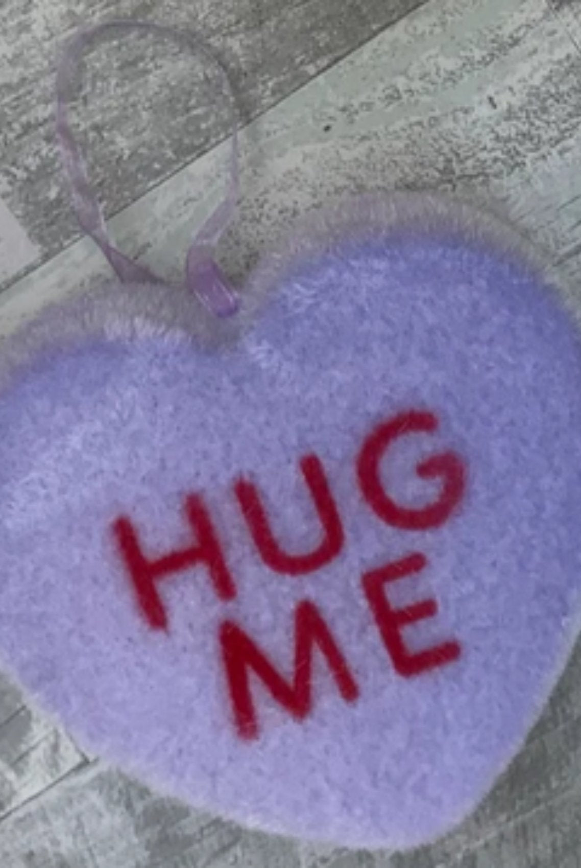 Shop For 180 Degrees 6" Flocked Conversation Hearts (Assorted) at Michelle's aDOORable Creations