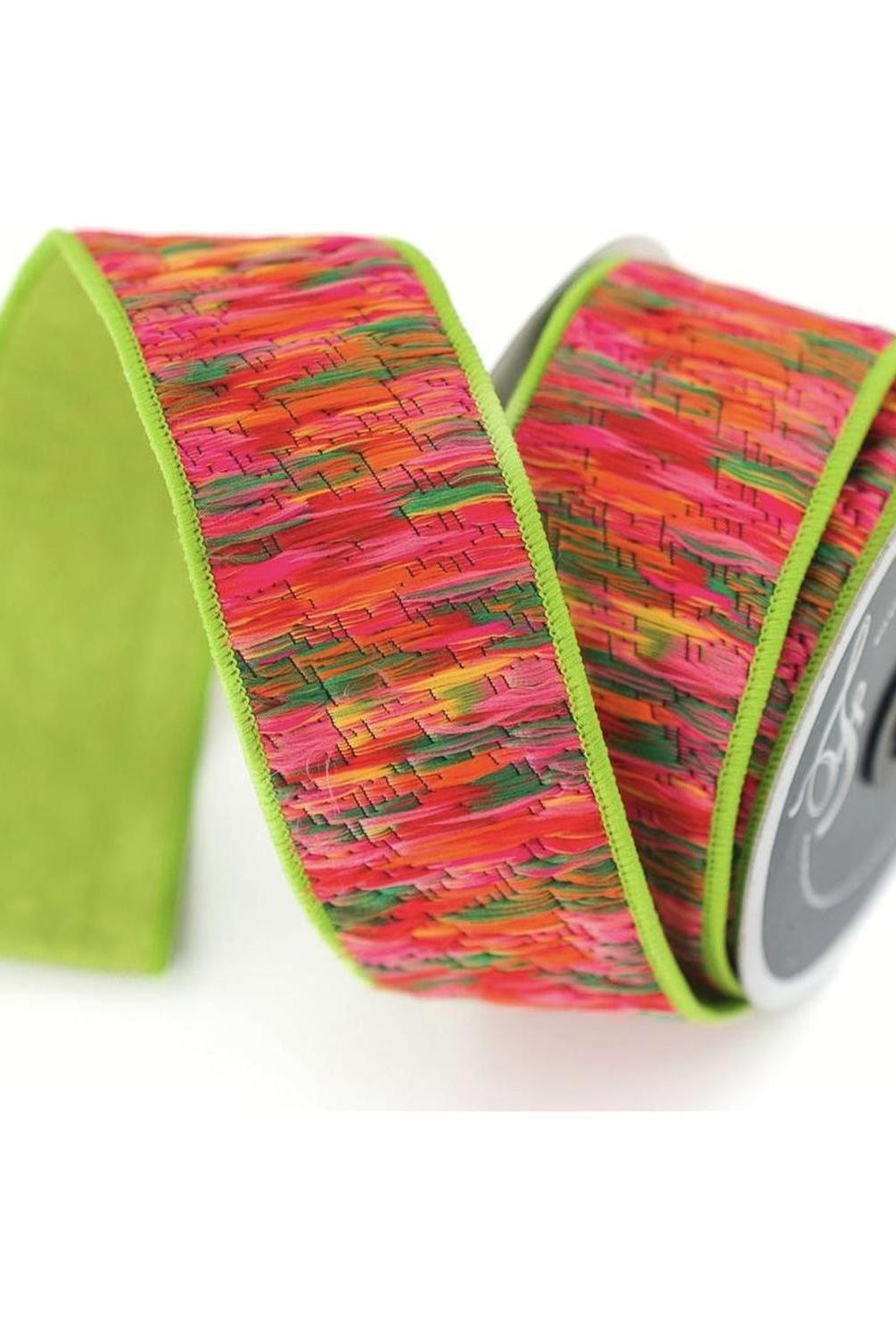 Shop For 2" Groovy Loom Ribbon: Apple Green (5 Yards) at Michelle's aDOORable Creations