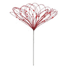 Shop For 20" Beaded Jewel Flower Burst Stem: Red at Michelle's aDOORable Creations