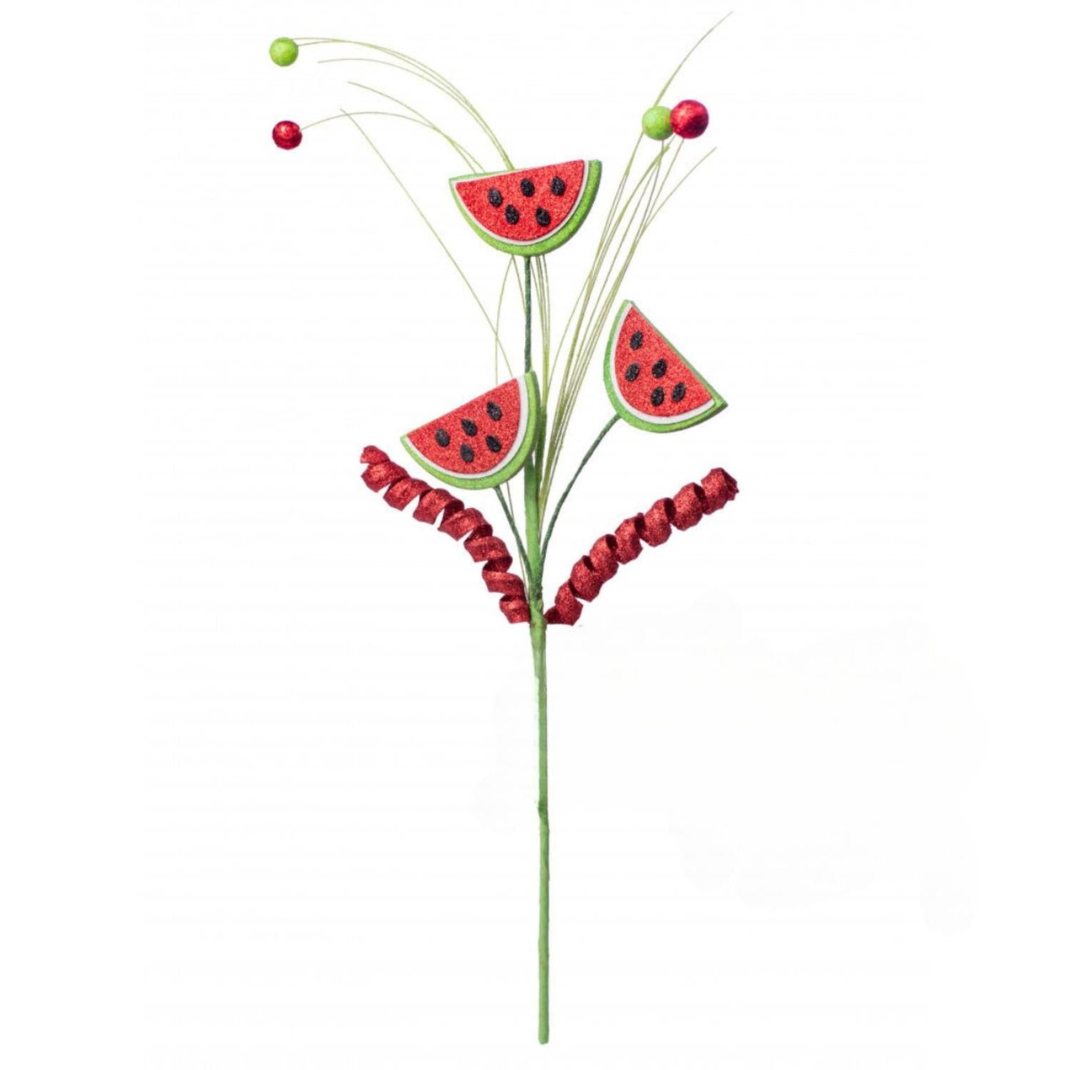 Shop For 20" Glitter Watermelon Curly Pick at Michelle's aDOORable Creations