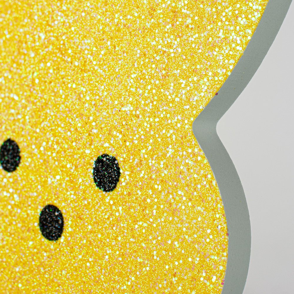 Shop For 20" Glittered Eva Sugar Bunny: Yellow at Michelle's aDOORable Creations