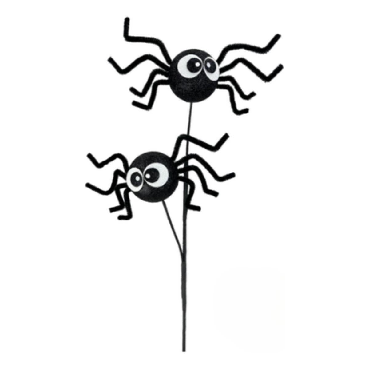 Shop For 21" Silly Spider Spray: Black at Michelle's aDOORable Creations