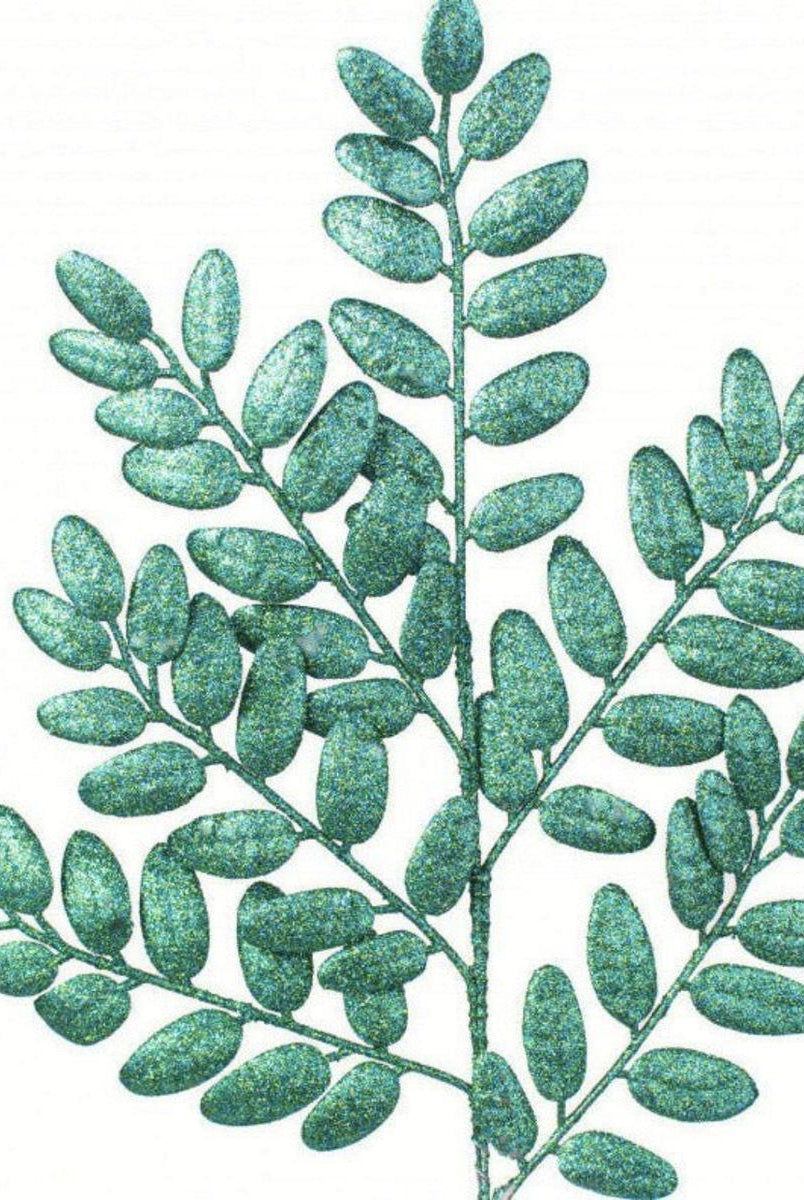 Shop For 22" Honey Locust Glitter Spray: Peacock Green at Michelle's aDOORable Creations